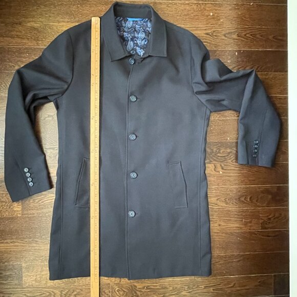 NEW(no tag) Sondergaard Copenhagen Men's Navy Coat/Jacket-Sz.40-MED - Picture 9 of 12